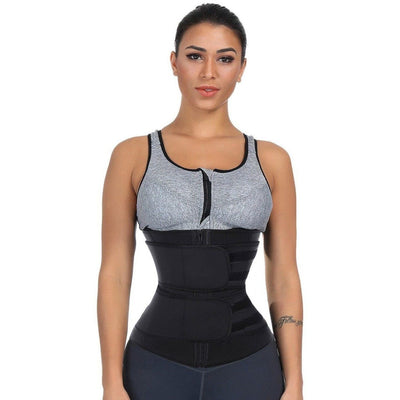 Double Belt Waist Trainer 4 Onebeau