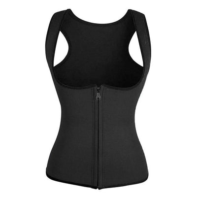 Body Shaper Vest Waist Trainer prowaist.co.uk Black L United States